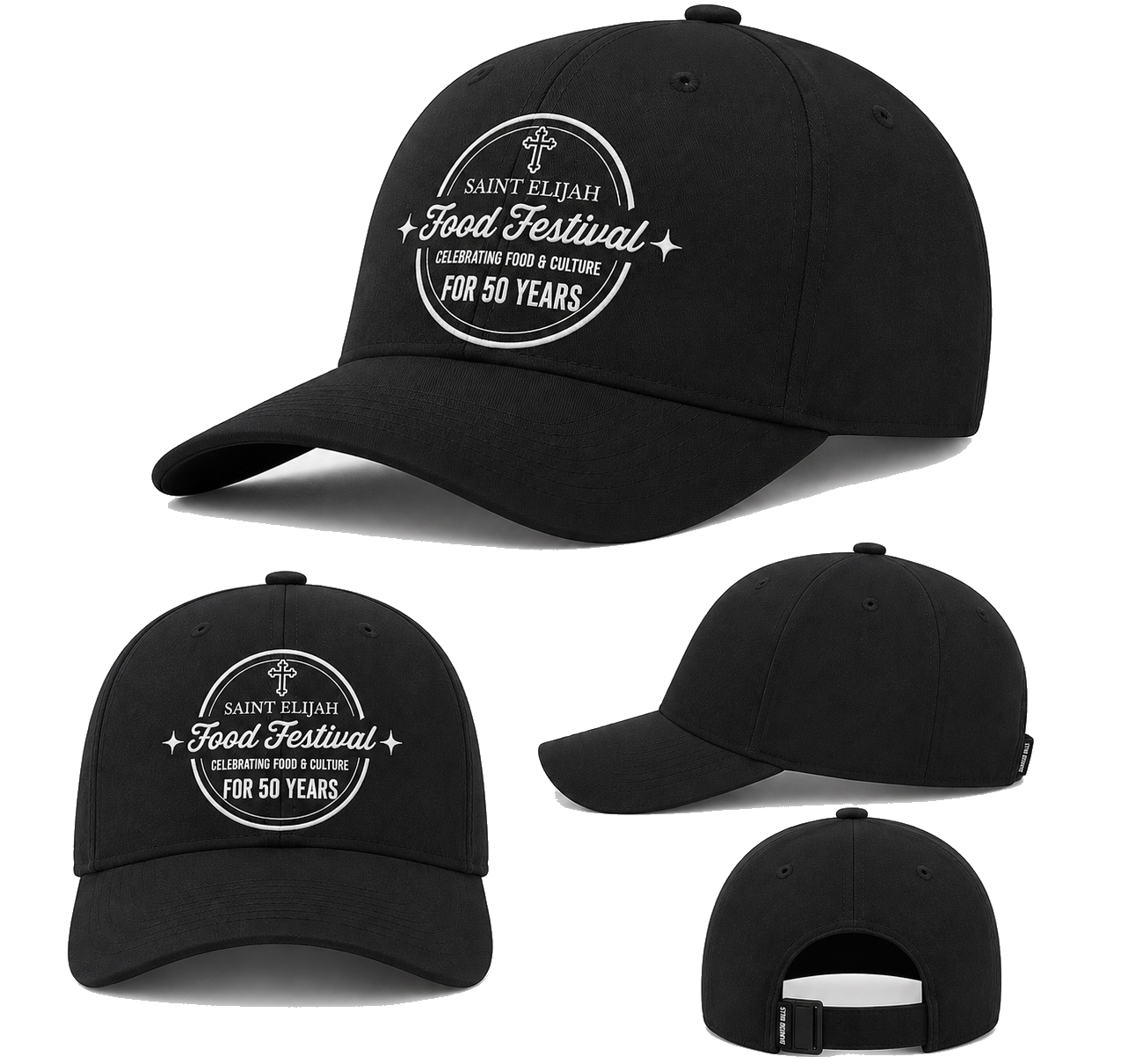 The Weekender — Performance Dad Hat — Low-profile · Unstructured · 100% recycled polyester · UPF 50+ · Curved visor